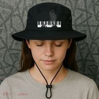 Keyboard Piano Gift For Men Women Kids Bucket Hat thumb 3