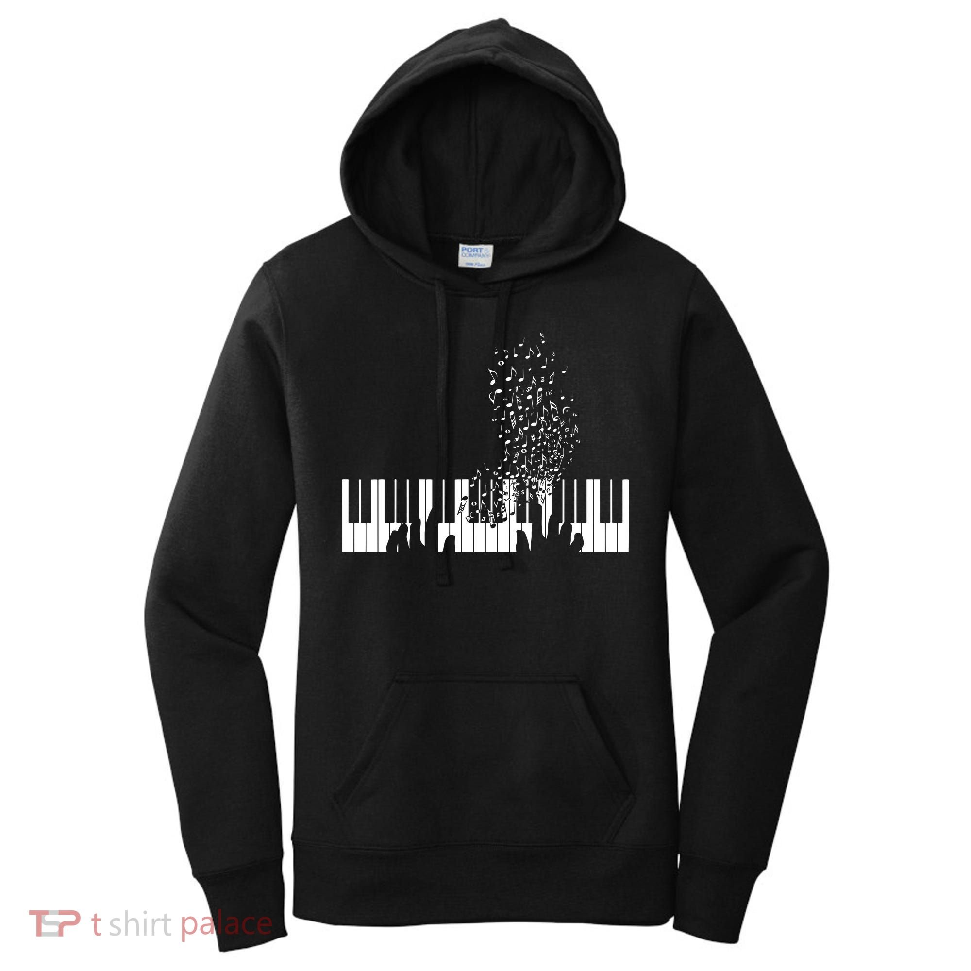 Keyboard Piano Gift For Men Women Kids Women's Hoodie