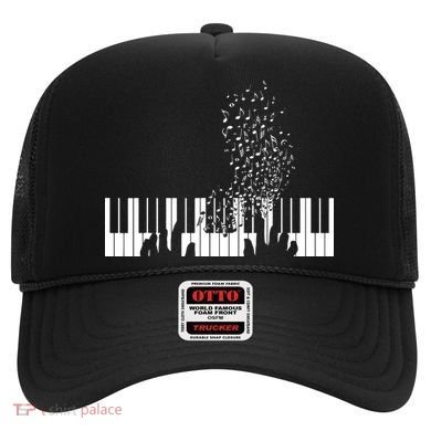 Keyboard Piano Gift For Men Women Kids Hat