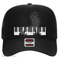 Keyboard Piano Gift For Men Women Kids Hat thumb 0
