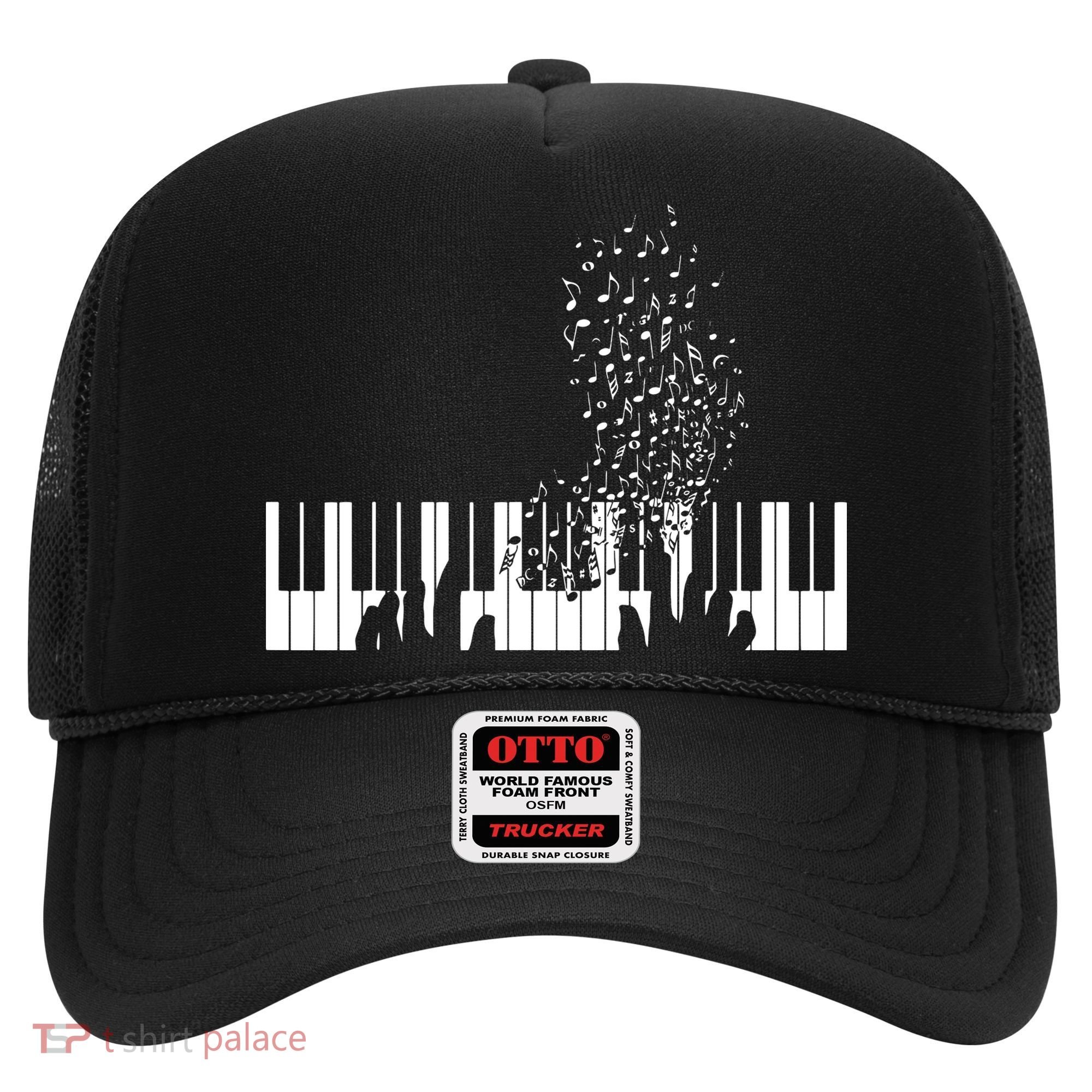 Keyboard Piano Gift For Men Women Kids Hat
