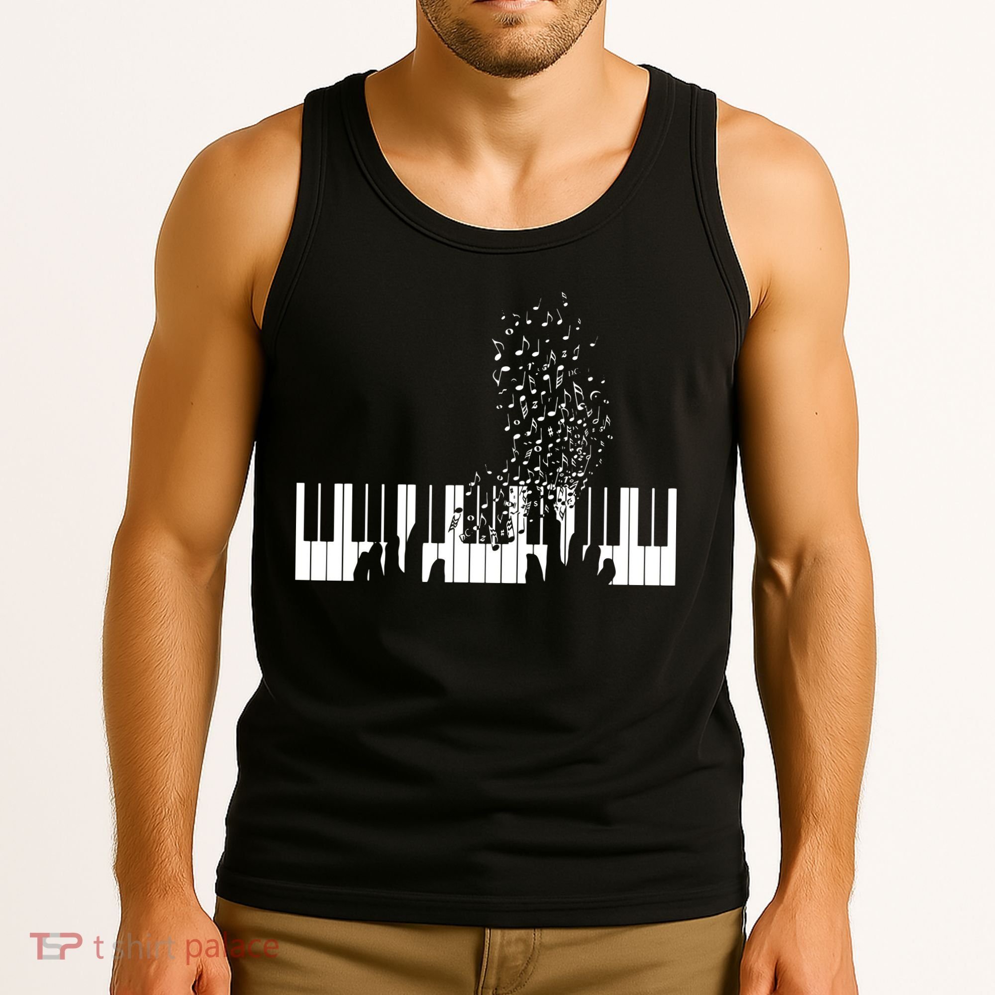 Keyboard Piano Gift For Men Women Kids Tank Top