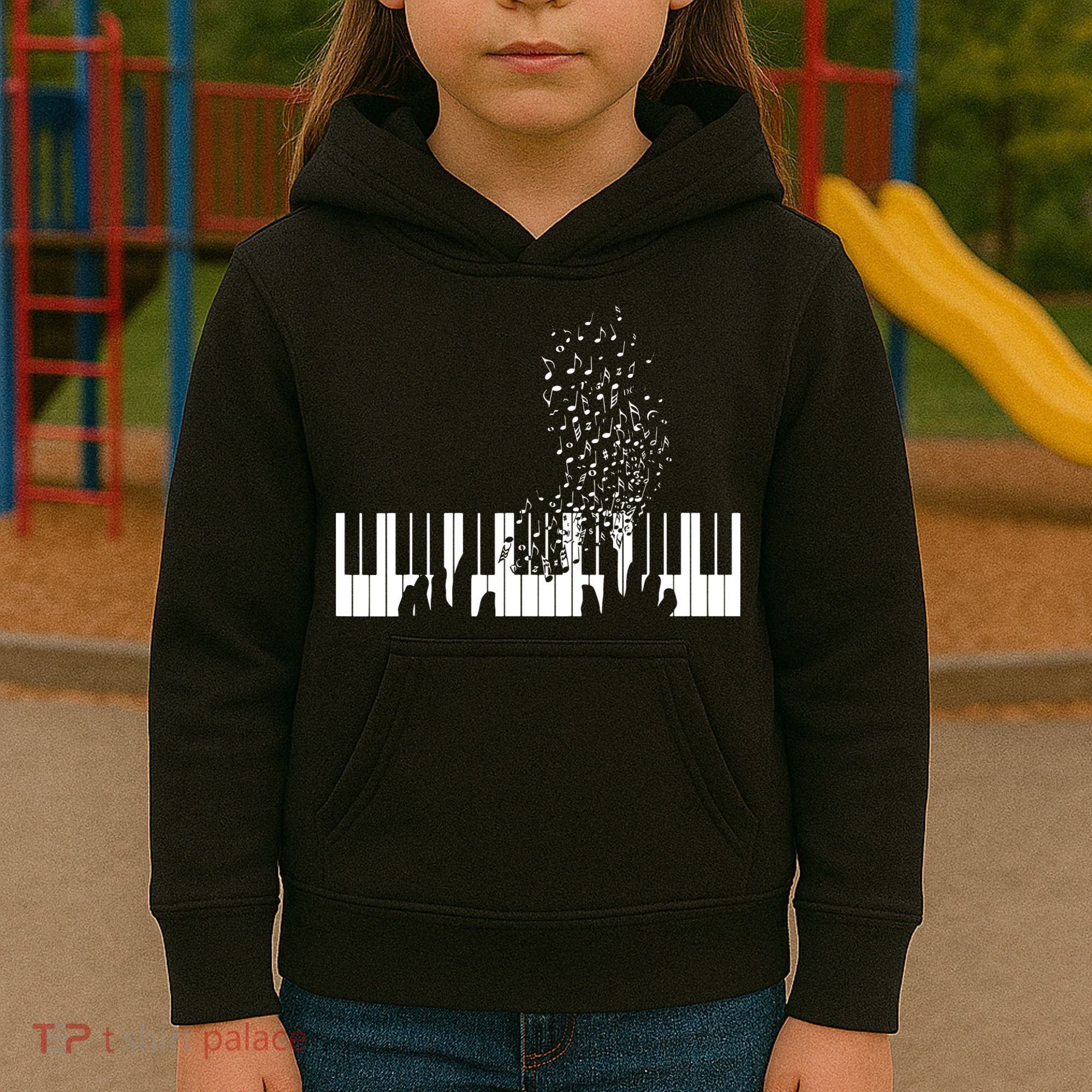 Keyboard Piano Gift For Men Women Kids Kids Hoodie