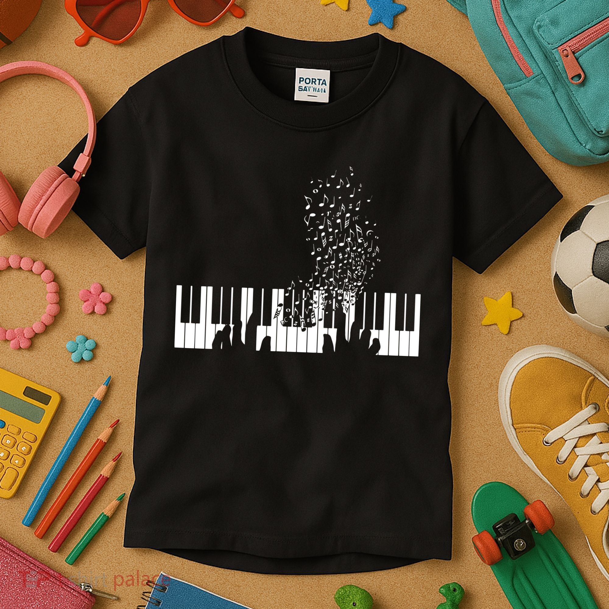 Keyboard Piano Gift For Men Women Kids Kids T-Shirt