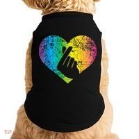 K Pop Heart Hand Symbol KPop Rainbow Korean Music Gift Doggie Tank thumb 0