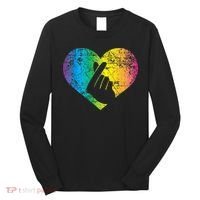 K Pop Heart Hand Symbol KPop Rainbow Korean Music Gift Long Sleeve Shirt thumb 0