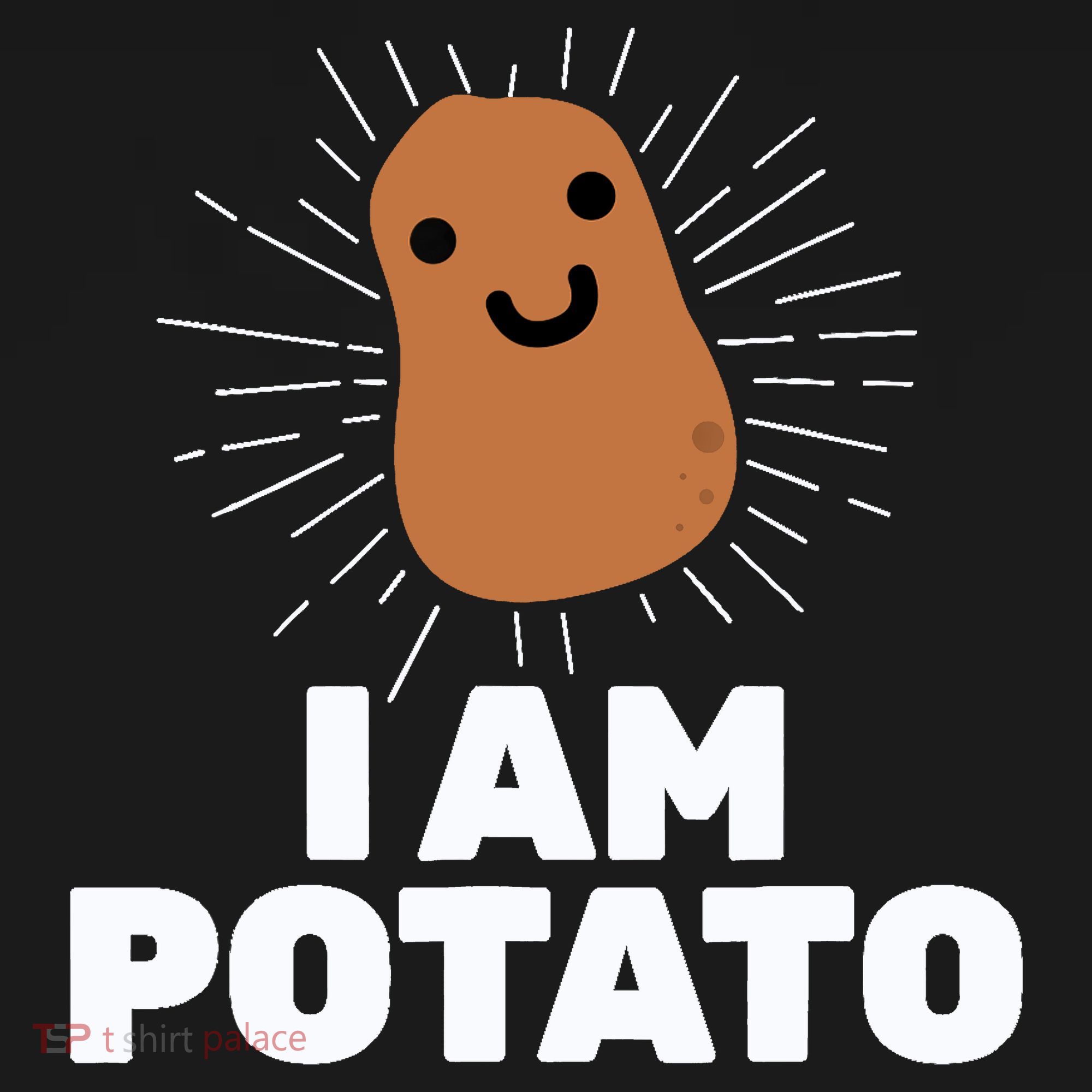 Kawaii Potato I Am Potato Funny Potato Ornament