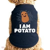 Kawaii Potato I Am Potato Funny Potato Doggie Tank thumb 0
