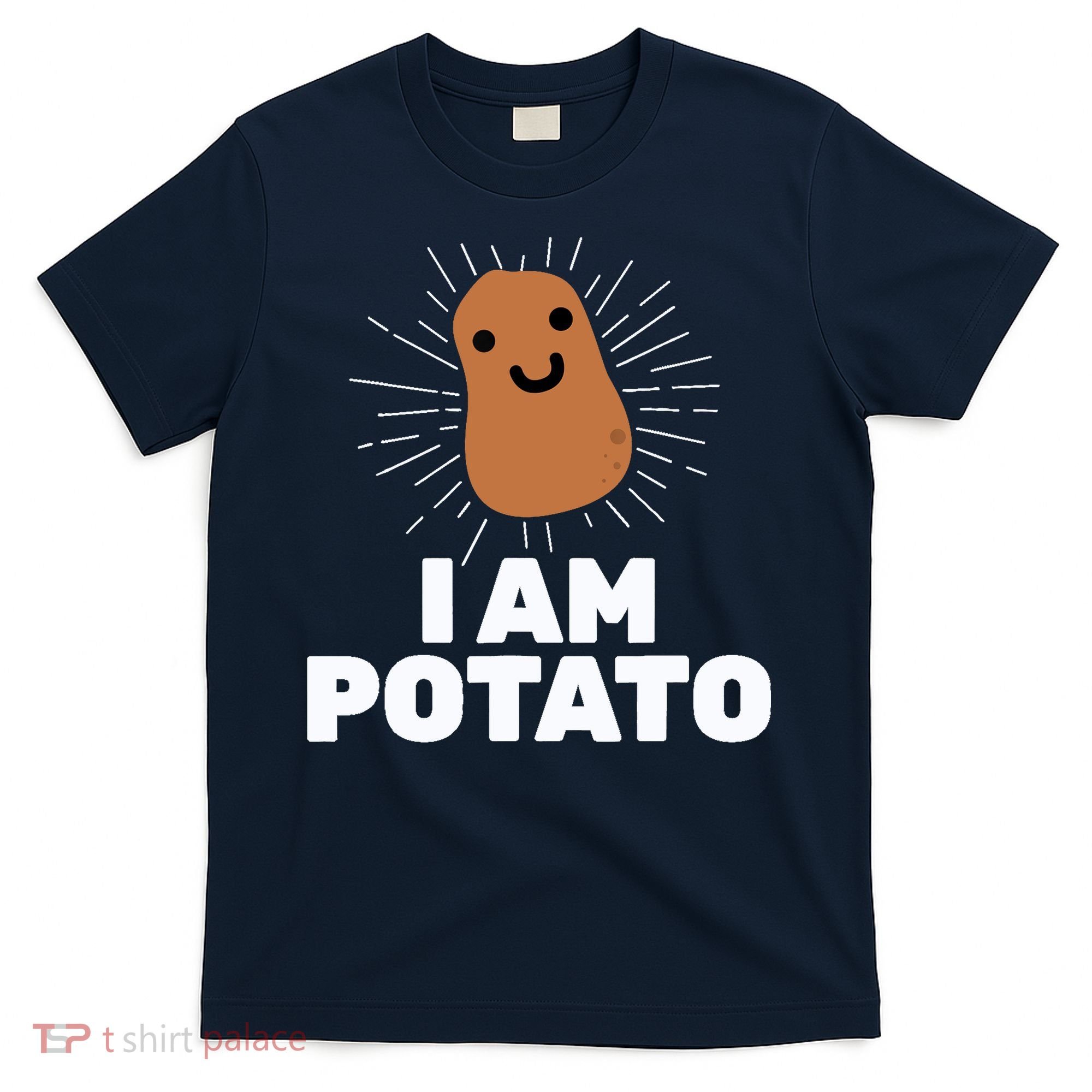 Kawaii Potato I Am Potato Funny Potato T-Shirt