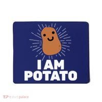 Kawaii Potato I Am Potato Funny Potato Mousepad thumb 0