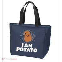 Kawaii Potato I Am Potato Funny Potato Tote Bag thumb 3