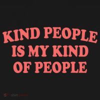 Kind People Is My Kind Of People Quote Tote Bag thumb 4