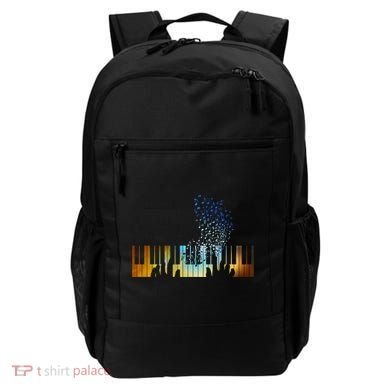 Keyboard Piano Meaningful Gift For Pianists Musicians Gift Backpack