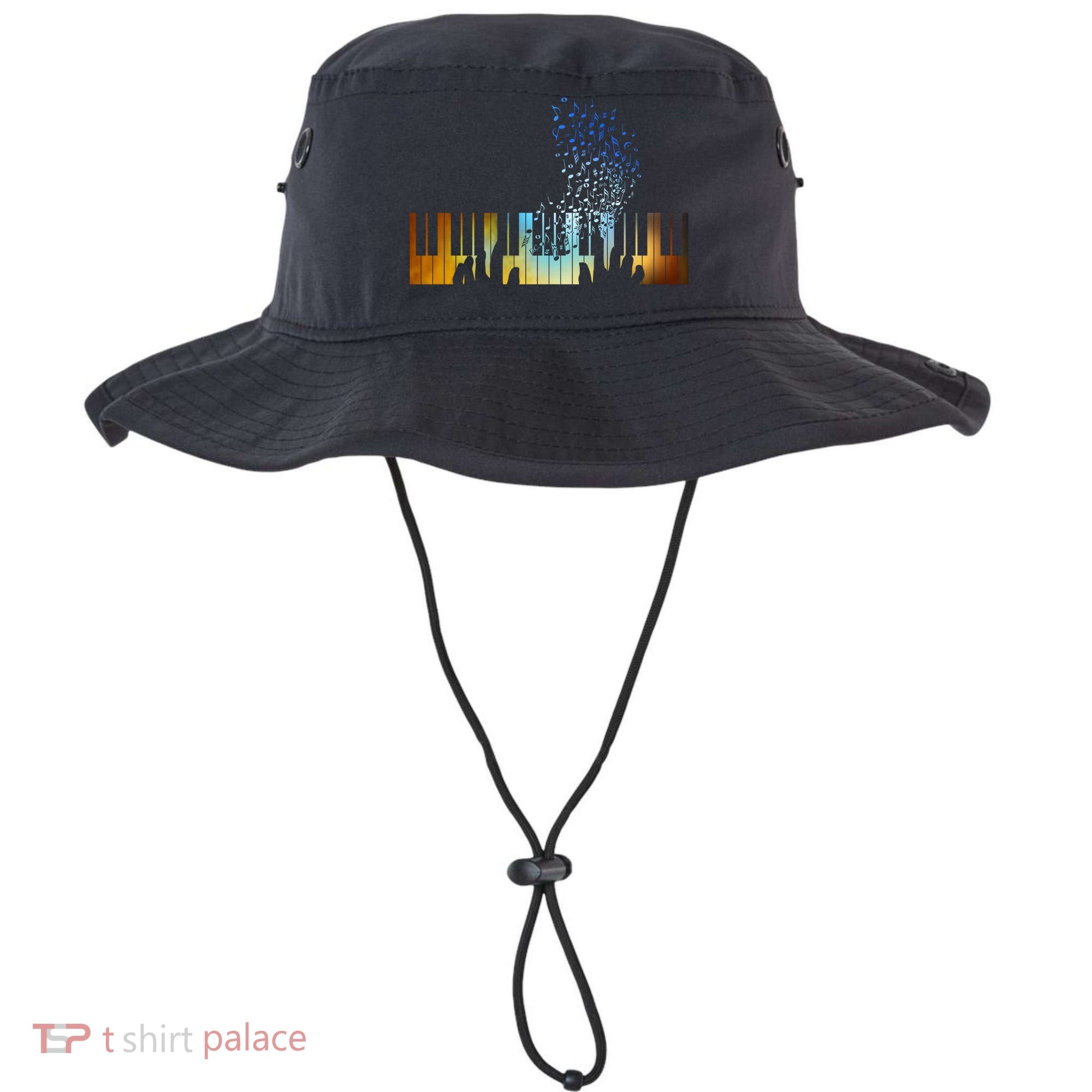 Keyboard Piano Meaningful Gift For Pianists Musicians Gift Bucket Hat