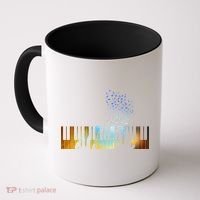 Keyboard Piano Meaningful Gift For Pianists Musicians Gift Coffee Mug thumb 0