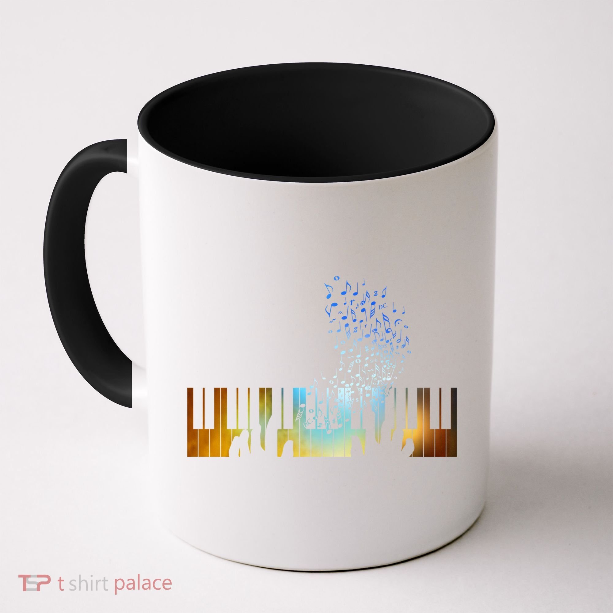 Keyboard Piano Meaningful Gift For Pianists Musicians Gift Coffee Mug
