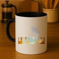 Keyboard Piano Meaningful Gift For Pianists Musicians Gift Coffee Mug thumb 4