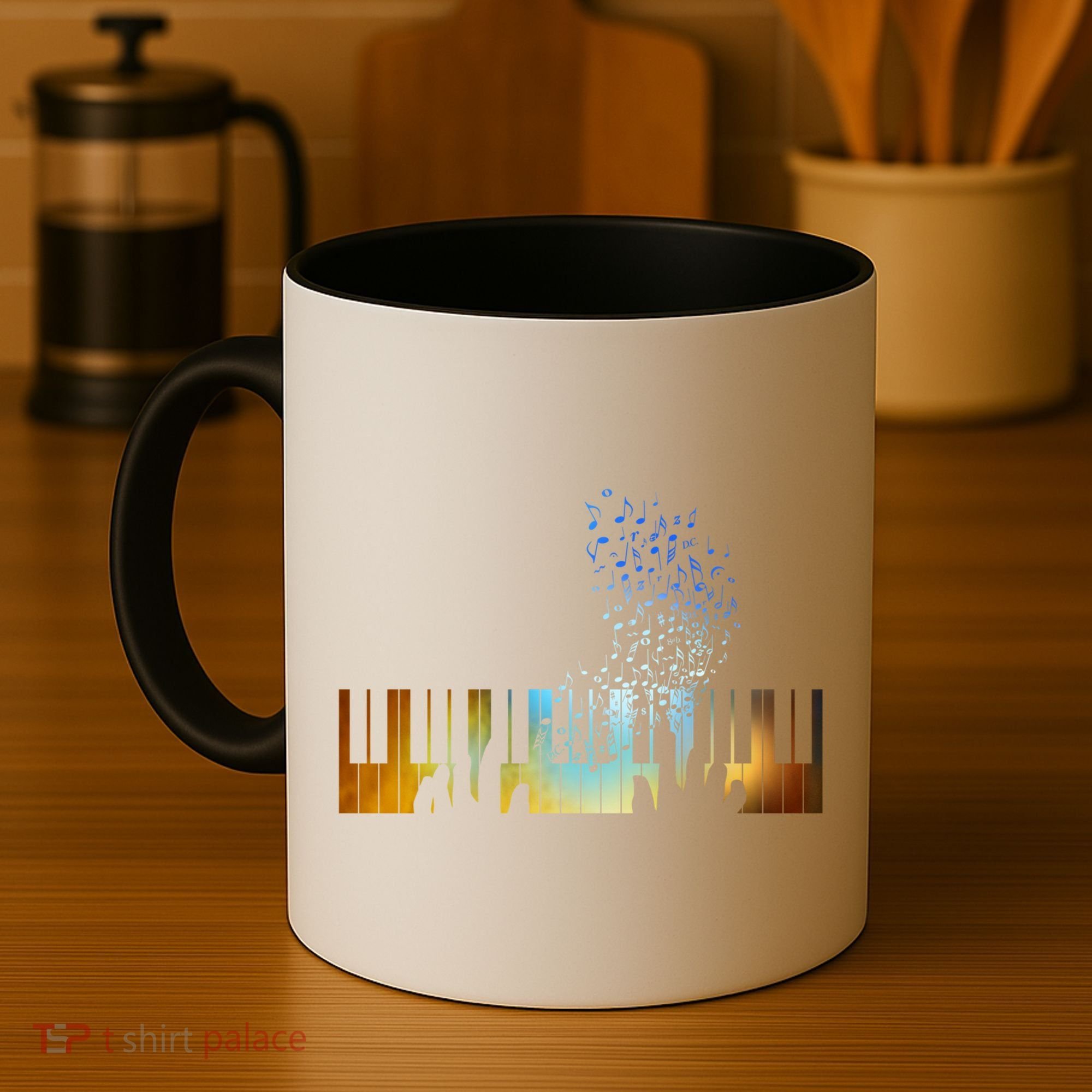 Keyboard Piano Meaningful Gift For Pianists Musicians Gift Coffee Mug
