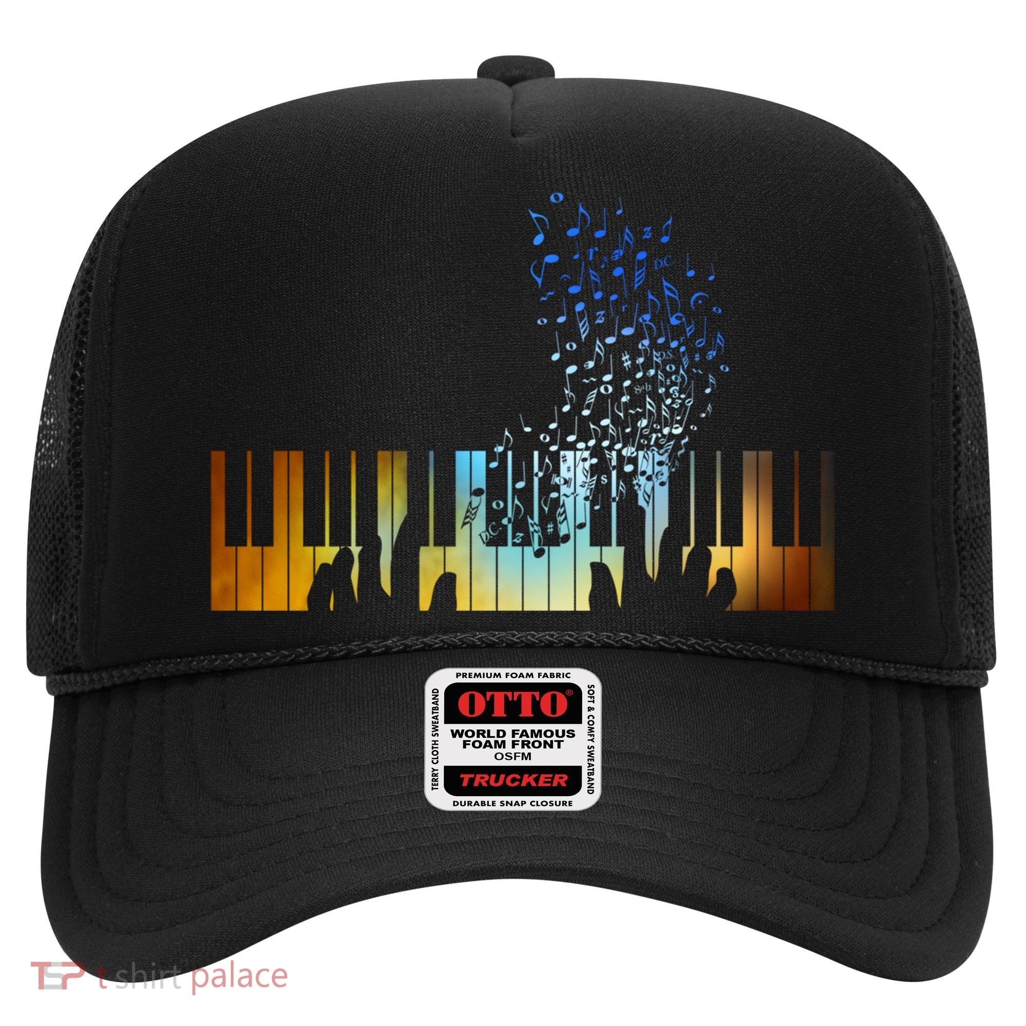 Keyboard Piano Meaningful Gift For Pianists Musicians Gift Hat