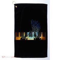 Keyboard Piano Meaningful Gift For Pianists Musicians Gift Golf Towel thumb 0