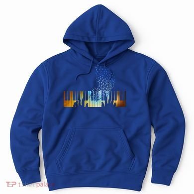 Keyboard Piano Meaningful Gift For Pianists Musicians Gift Hoodie