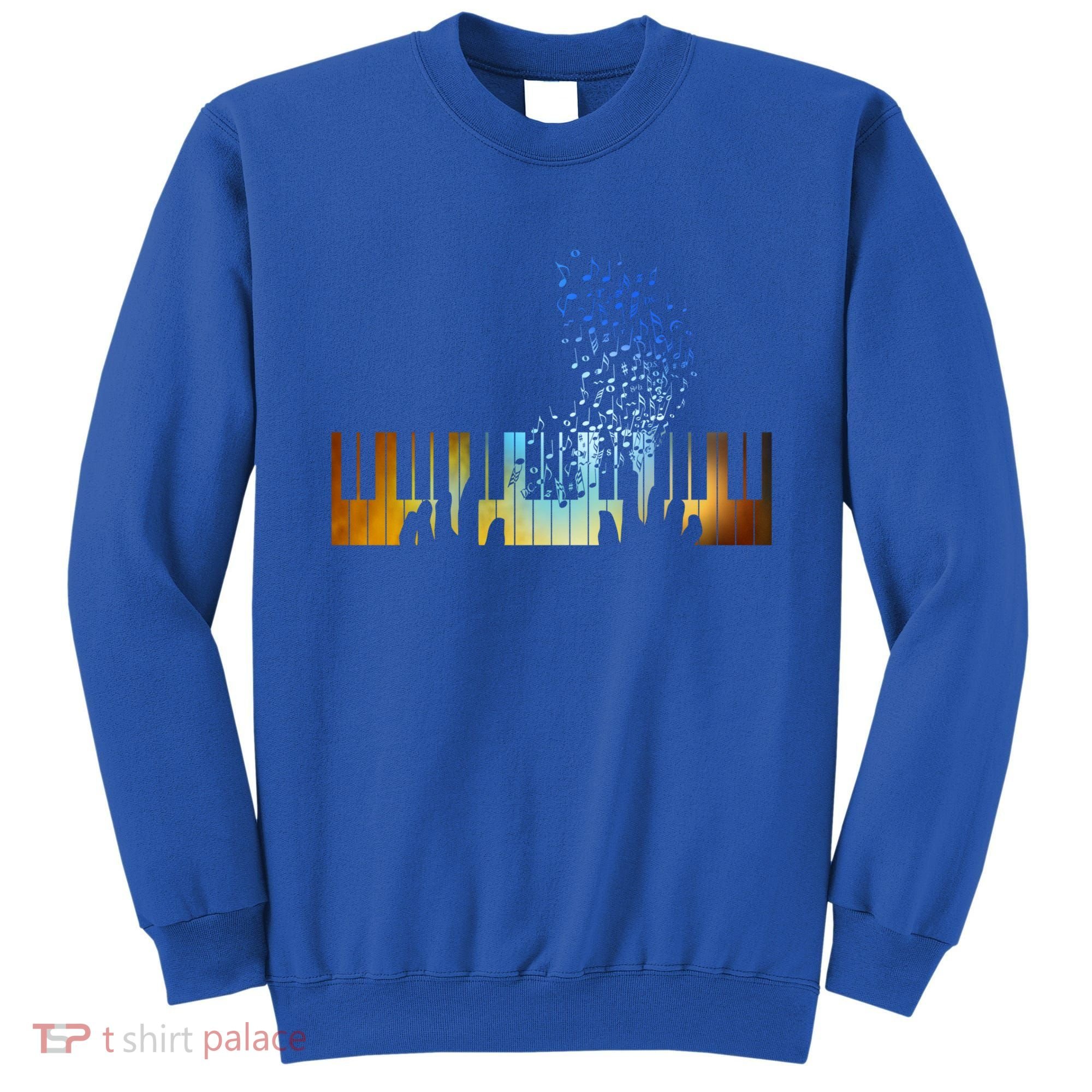 Keyboard Piano Meaningful Gift For Pianists Musicians Gift Sweatshirt