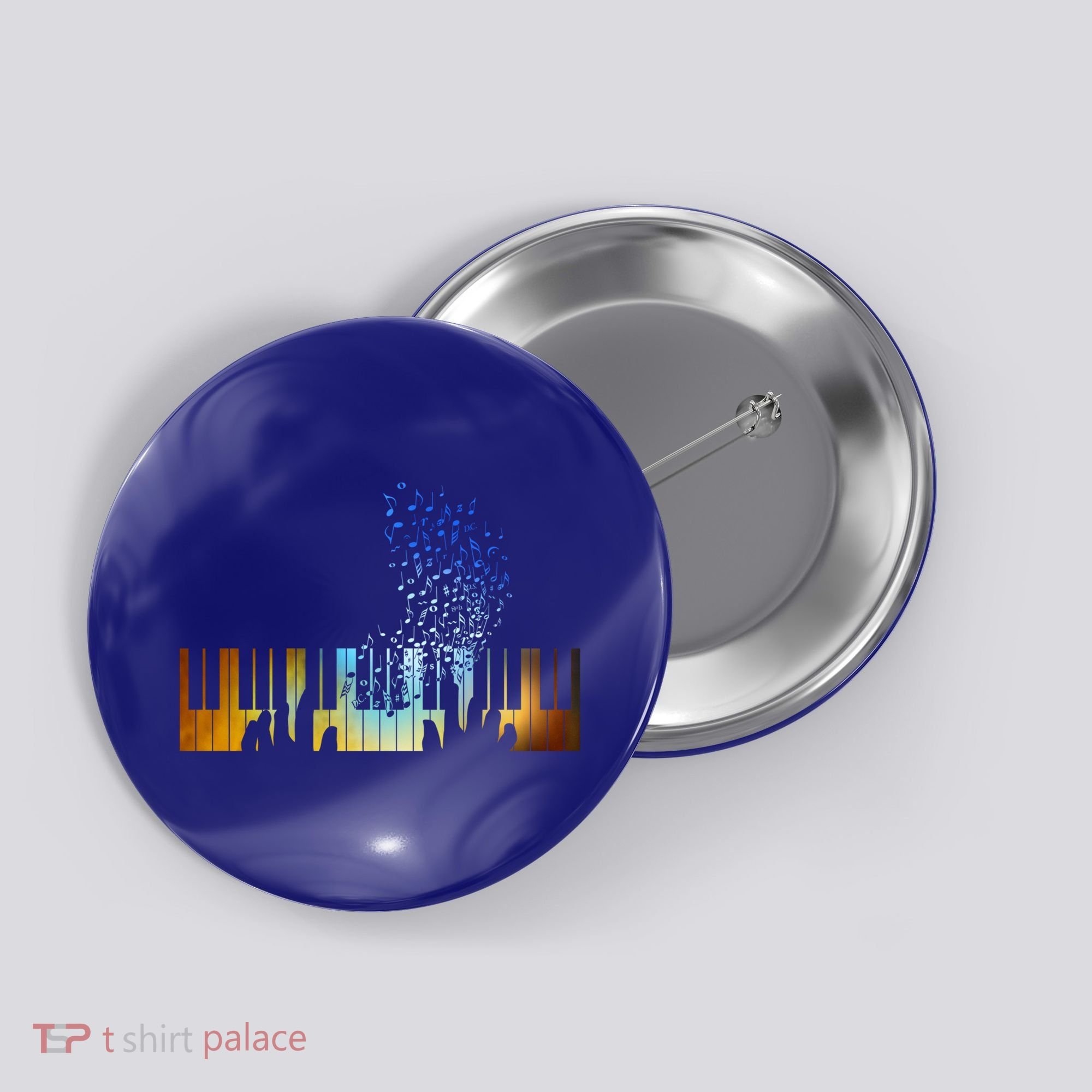 Keyboard Piano Meaningful Gift For Pianists Musicians Gift Button