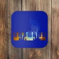 Keyboard Piano Meaningful Gift For Pianists Musicians Gift Coaster thumb 0