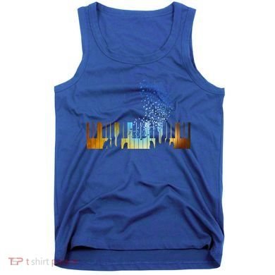 Keyboard Piano Meaningful Gift For Pianists Musicians Gift Tank Top