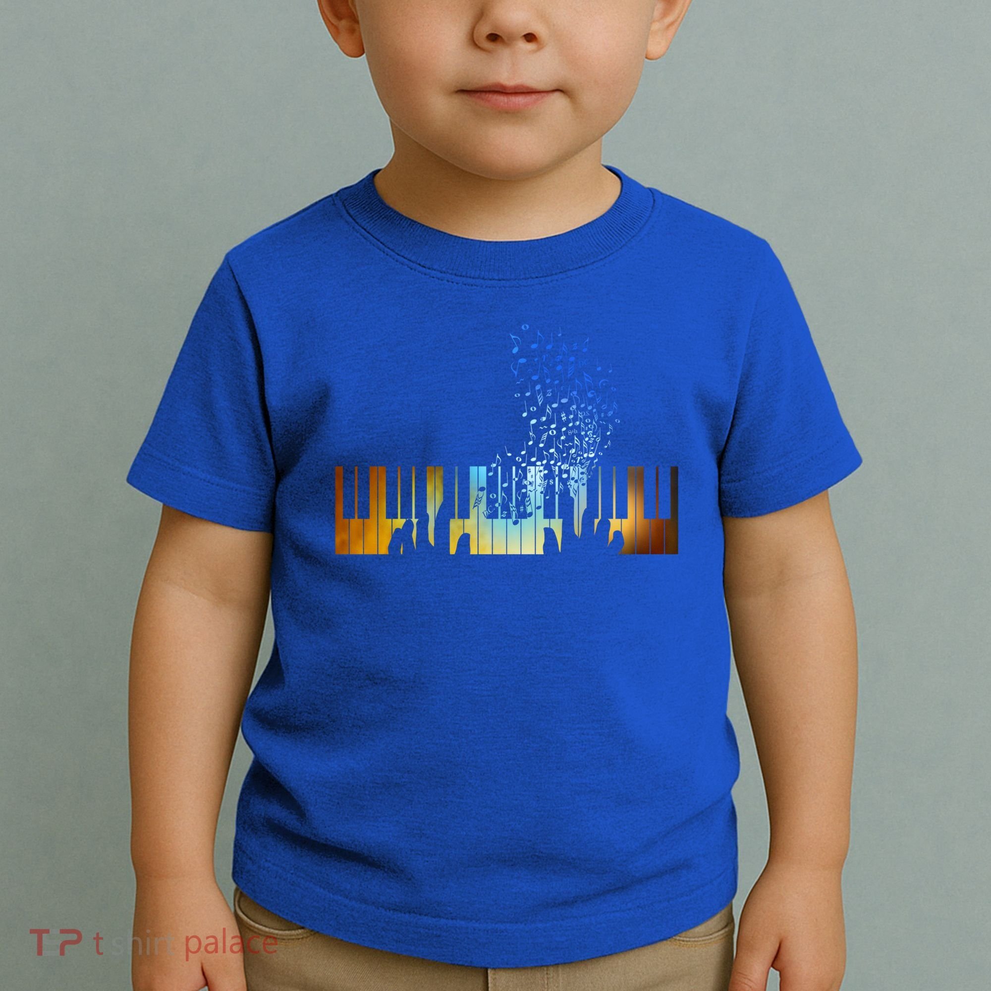 Keyboard Piano Meaningful Gift For Pianists Musicians Gift Toddler T-Shirt