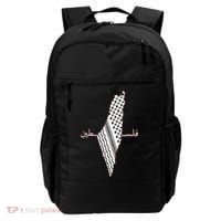 Keffiyeh Palestine Map Arabic Scarf Shemagh Palestinian Flag Backpack thumb 0