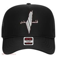 Keffiyeh Palestine Map Scarf Shemagh Palestinians Hat thumb 0