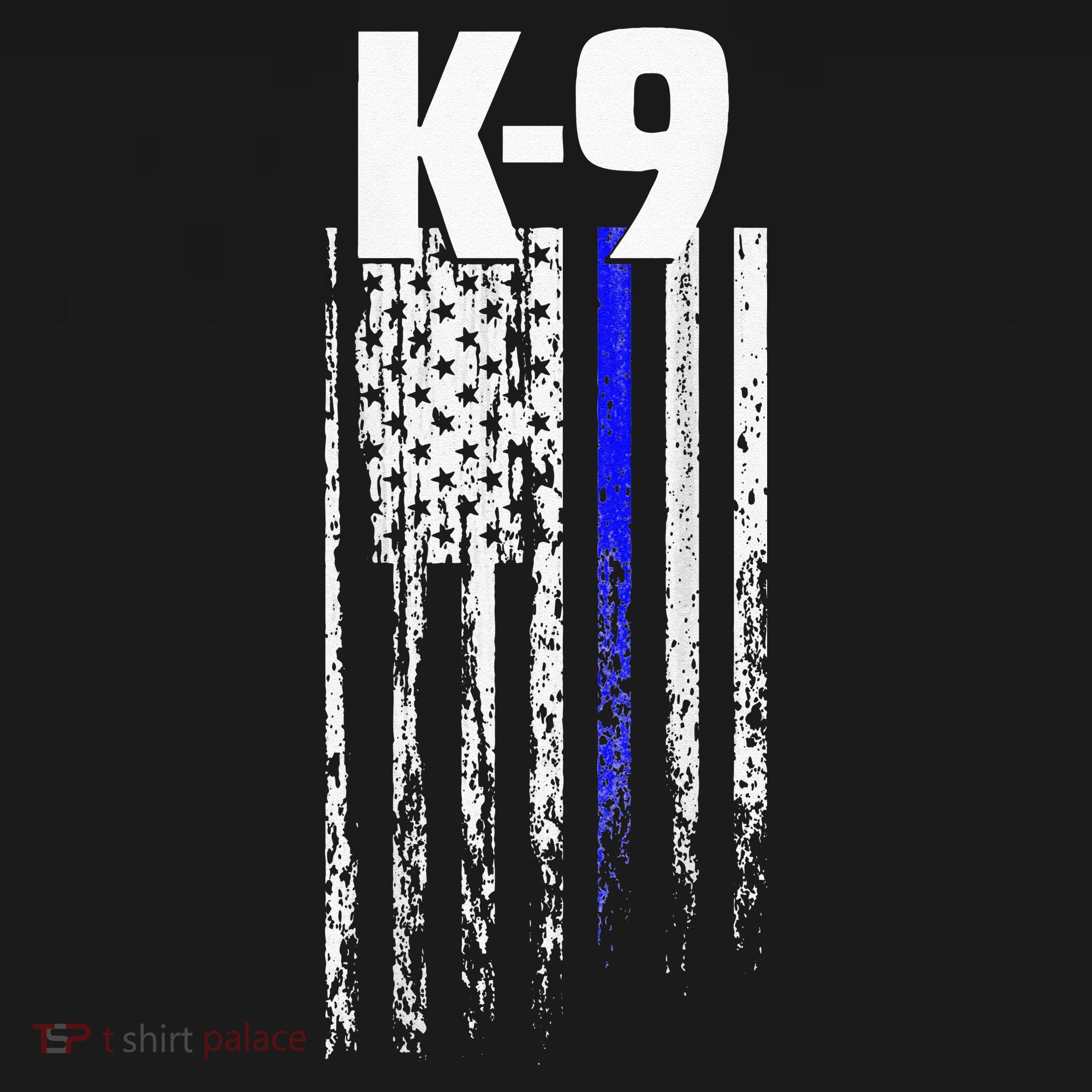 K9 Police Officer USA Flag LEO Cops Law Enforcement Kids Sweatshirt