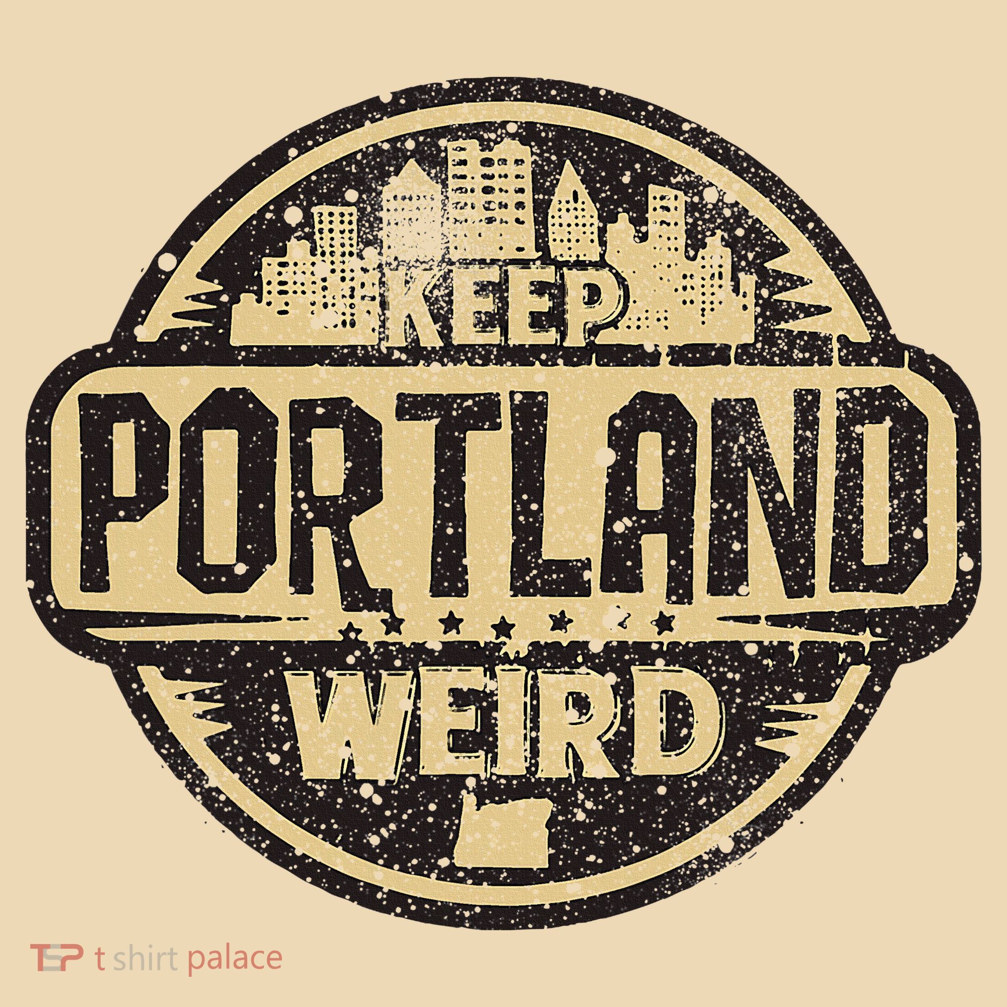 Keep Portland Oregon Weird Funny Tote Bag