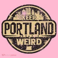 Keep Portland Oregon Weird Funny Coaster thumb 2