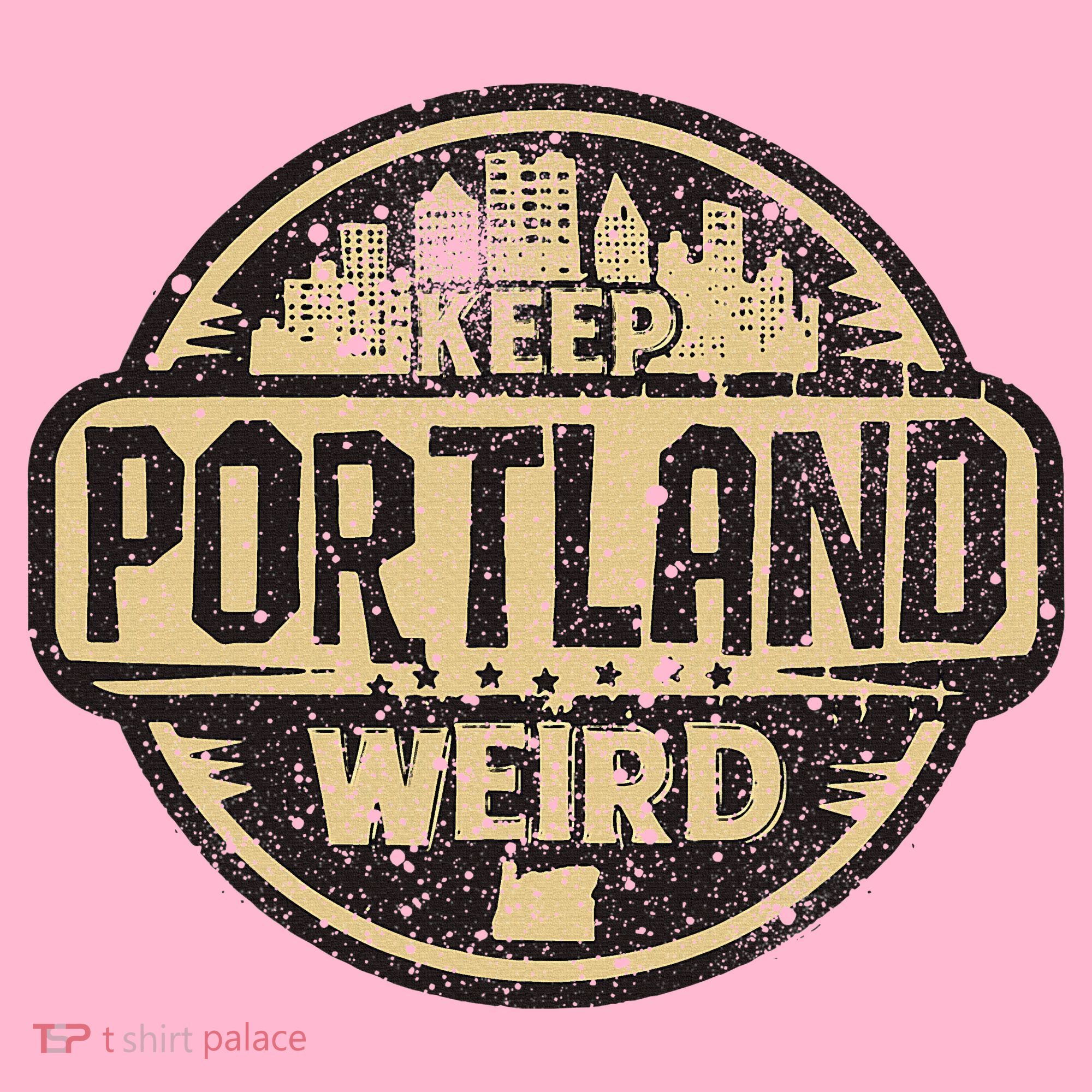 Keep Portland Oregon Weird Funny Coaster