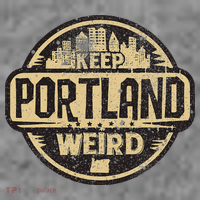 Keep Portland Oregon Weird Funny Toddler Hoodie thumb 2