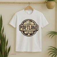 Keep Portland Oregon Weird Funny T-Shirt thumb 2