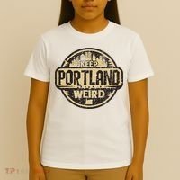 Keep Portland Oregon Weird Funny T-Shirt thumb 4