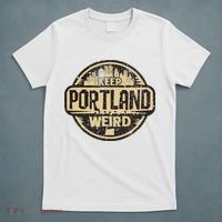 Keep Portland Oregon Weird Funny T-Shirt thumb 5