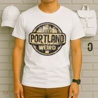 Keep Portland Oregon Weird Funny T-Shirt thumb 6