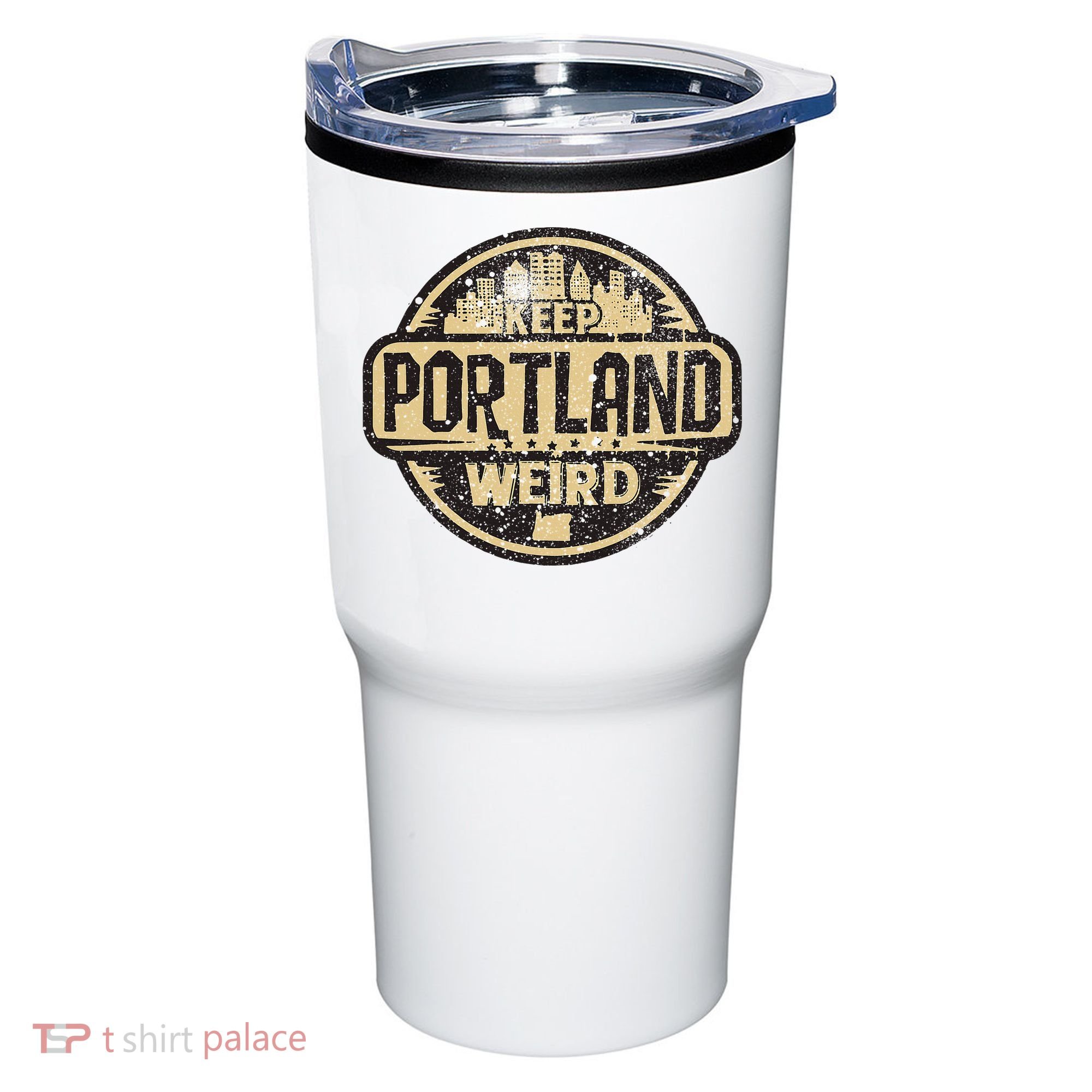 Keep Portland Oregon Weird Funny Tumbler