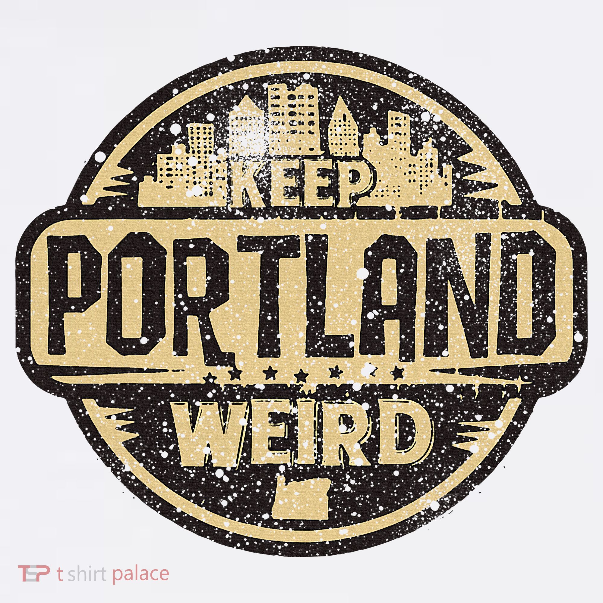 Keep Portland Oregon Weird Funny Mousepad