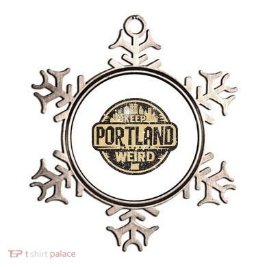 Keep Portland Oregon Weird Funny Ornament