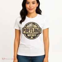 Keep Portland Oregon Weird Funny Women's T-Shirt thumb 4