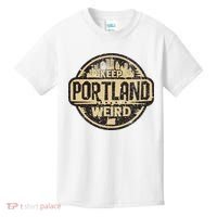 Keep Portland Oregon Weird Funny Kids T-Shirt thumb 0