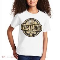 Keep Portland Oregon Weird Funny Kids T-Shirt thumb 2