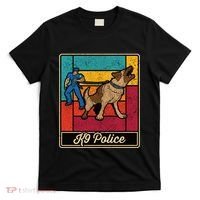 K9 Police Officer Vintage Law Enforcet Dog T-Shirt thumb 0