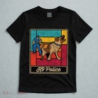 K9 Police Officer Vintage Law Enforcet Dog T-Shirt thumb 5