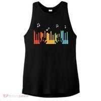 Keyboard Piano Player Gift Piano Ladies PosiCharge Tri-Blend Wicking Tank thumb 0